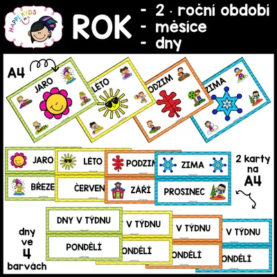 ROK - výzdoba a demonstrační karty