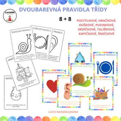 DVOUBAREVNÁ PRAVIDLA TŘÍDY MŠ