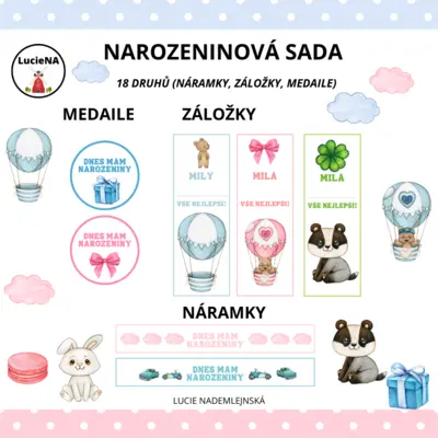 NAROZENINOVÁ SADA