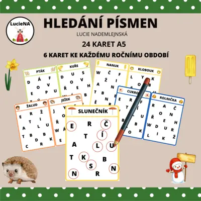 HLEDÁNÍ PÍSMEN