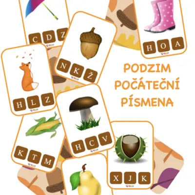 Počáteční písmeno - PODZIM