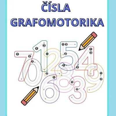Grafomotorické listy - čísla