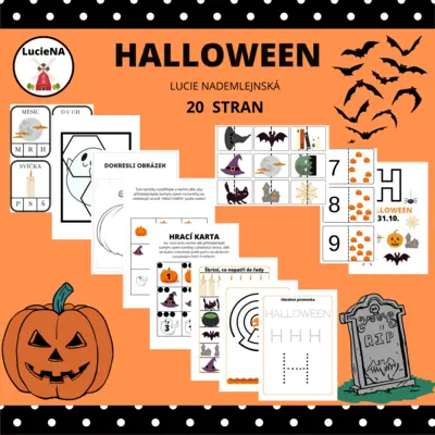 HALLOWEEN - pracovní listy
