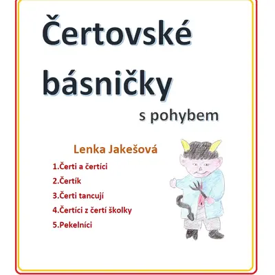 Výukový materiál Čertovské básničky s pohybem