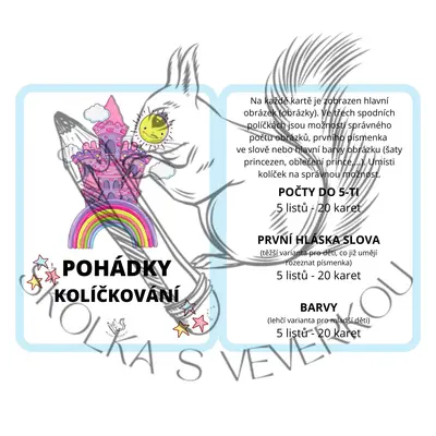 POHÁDKY - kolíčkování