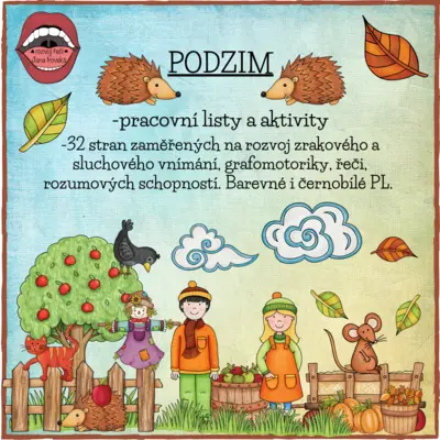 PODZIM: pracovní listy a aktivity