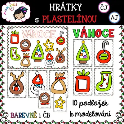 Hrátky s plastelínou - VÁNOCE
