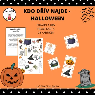 KDO DŘÍV NAJDE - HALLOWEEN