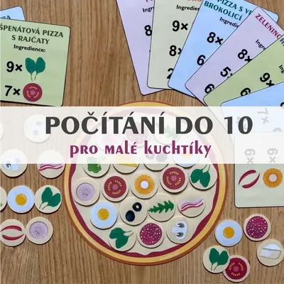 Počítání do desíti pro malé kuchtíky