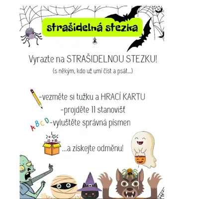 strašidelná hra - halloween