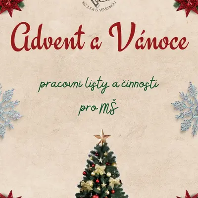Advent a Vánoce - pracovní listy a činnosti