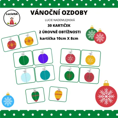 VÁNOČNÍ OZDOBY