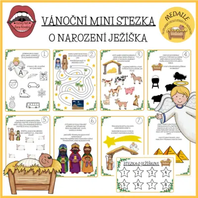 VÁNOČNÍ MINI STEZKA: O NAROZENÍ JEŽÍŠKA 