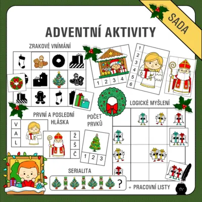 Adventní aktivity - sada