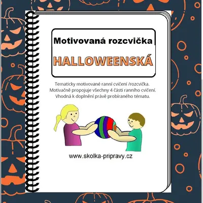 Motivované cvičení "HALLOWEENSKÁ rozcvička"