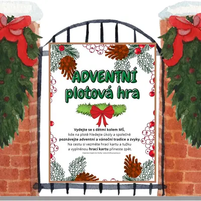 ADVENTNÍ plotová hra (stezka) s úkoly