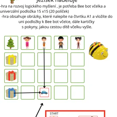 Bee bot -JEŽÍŠEK NADĚLUJE