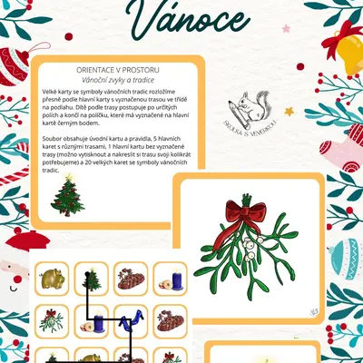 Orientace v prostoru - vánoční