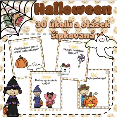 HALLOWEEN - OTÁZKY A ÚKOLY 🎃