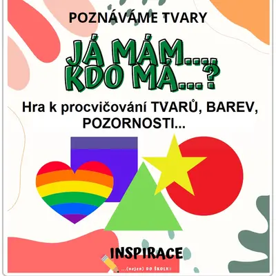 JÁ mám, KDO má... TVAR?