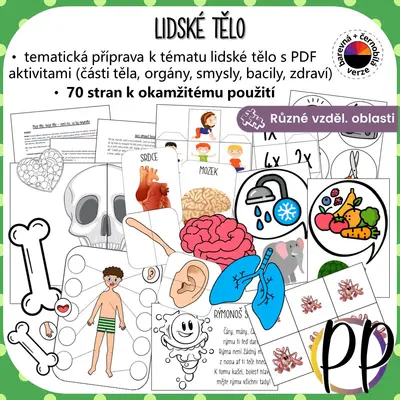 Lidské tělo - tematická příprava s aktivitami