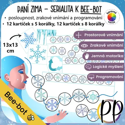 Paní Zima - serialita k Bee-bot