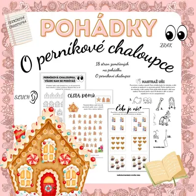 POHÁDKY - O perníkové chaloupce