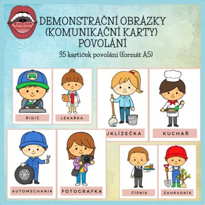 POVOLÁNÍ: Demonstrační obrázky (komunikační karty)