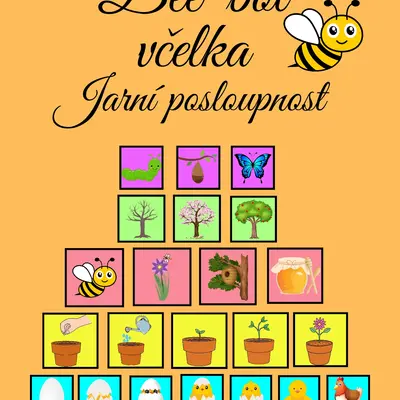 🐝BEE-BOT VČELKA 🐝 jarní posloupnost