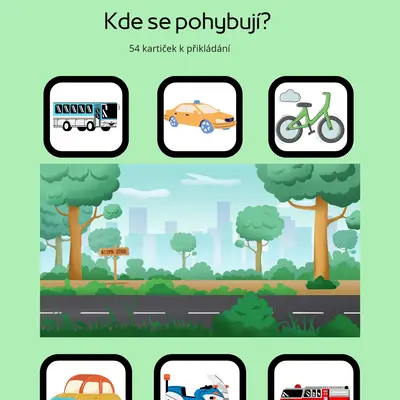 Doprava - kde se pohybují