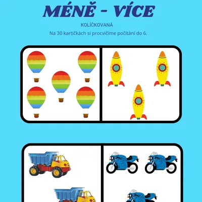 Doprava - méně - více. Kolíčkovaná.