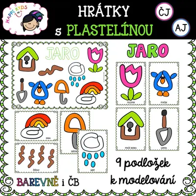 Hrátky s plastelínou - JARO