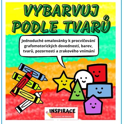 OMALOVÁNKY podle TVARŮ