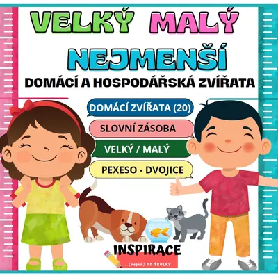 VELKÝ, MALÝ, NEJMENŠÍ (zvířata) 