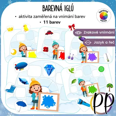 Barevná iglú