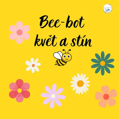 Bee-bot jaro- stín a květ