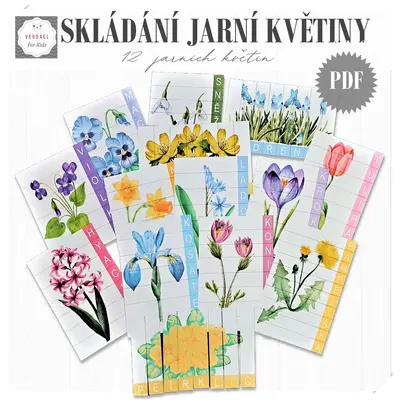 SKLÁDÁNÍ SLOV JARNÍ KVĚTINY