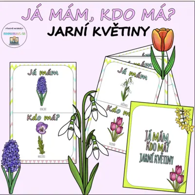 JÁ MÁM, KDO MÁ? - JARNÍ KVĚTINY