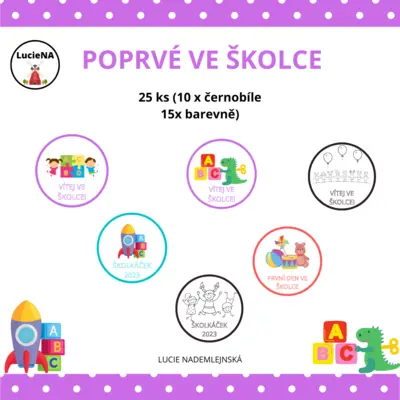 Poprvé ve školce - medaile