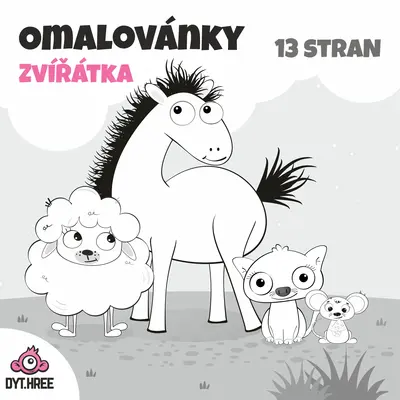 Omalovánky – Zvířátka 1