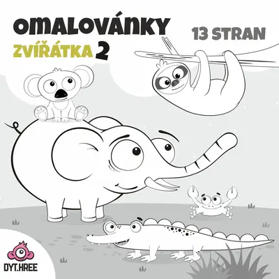 Omalovánky – Zvířátka 2