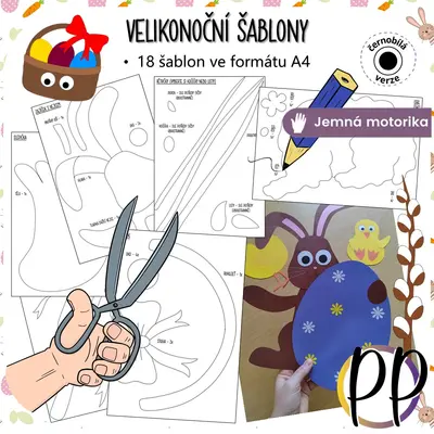 Velikonoční šablony (výzdoba)