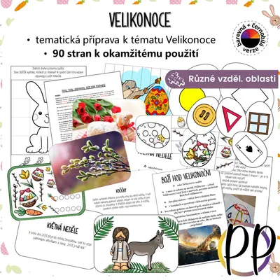 Velikonoce - tematická příprava s aktivitami