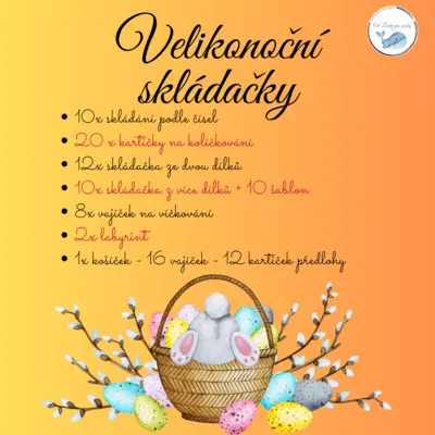 VELIKONOČNÍ SKLÁDAČKY 🐰🐰