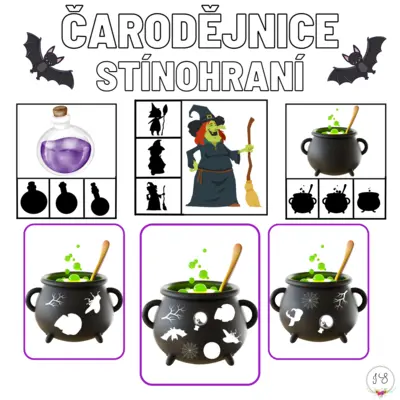 Čarodějnice - stínohraní