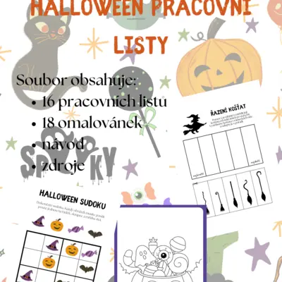 Halloween - pracovní listy
