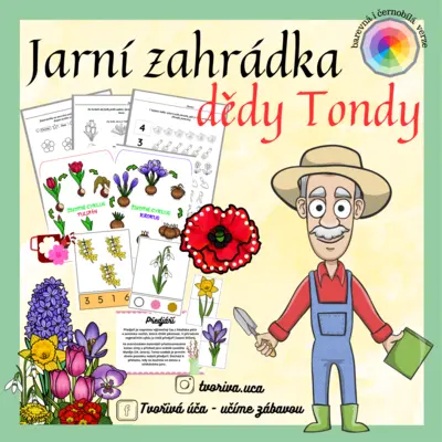 Jarní zahrádka dědy Tondy