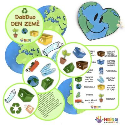 DABDUO pro mrňousky - DEN ZEMĚ (postřehovka)