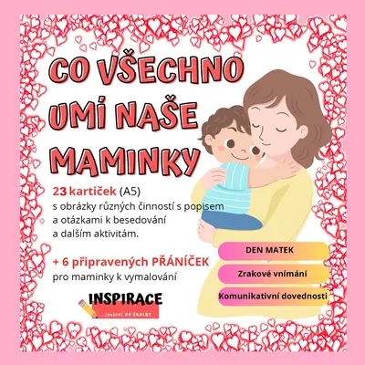 Co všechno umí naše maminky 👩‍👩‍👧‍👧 (Den matek)