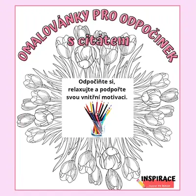 Omalovánky pro příjemné chvíle a odpočinek